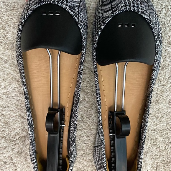 Tieks Seafield Check Limited Release Flats Comfortable Textile sz 10 price firm - Picture 6 of 10